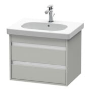 Duravit Waschtischunterschrank Ketho 60x45,5cm, betongr ma, 2 Schubk., wandhängend-1