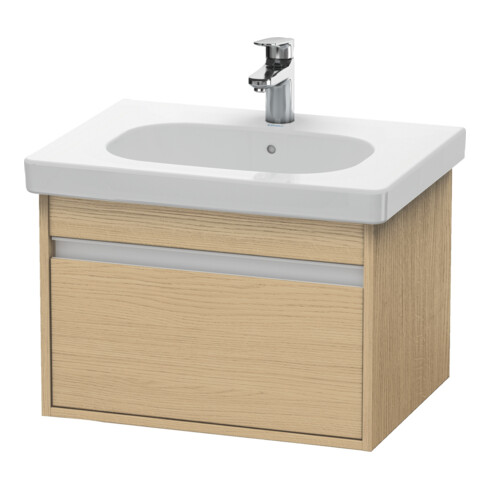 Duravit Waschtischunterschrank Ketho 60x45,5cm, Ei Nat, 1 Auszug, wandhängend
