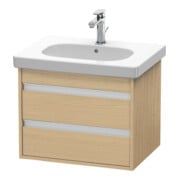 Duravit Waschtischunterschrank Ketho 60x45,5cm, Ei Nat, 2 Schubk., wandhängend-1