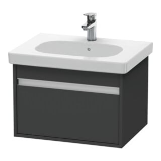Duravit Waschtischunterschrank Ketho 60x45,5cm, graph m, 1 Ausz., wandhängend