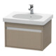 Duravit Waschtischunterschrank Ketho 60x45,5cm, leinen, 1 Auszug, wandhängend-1