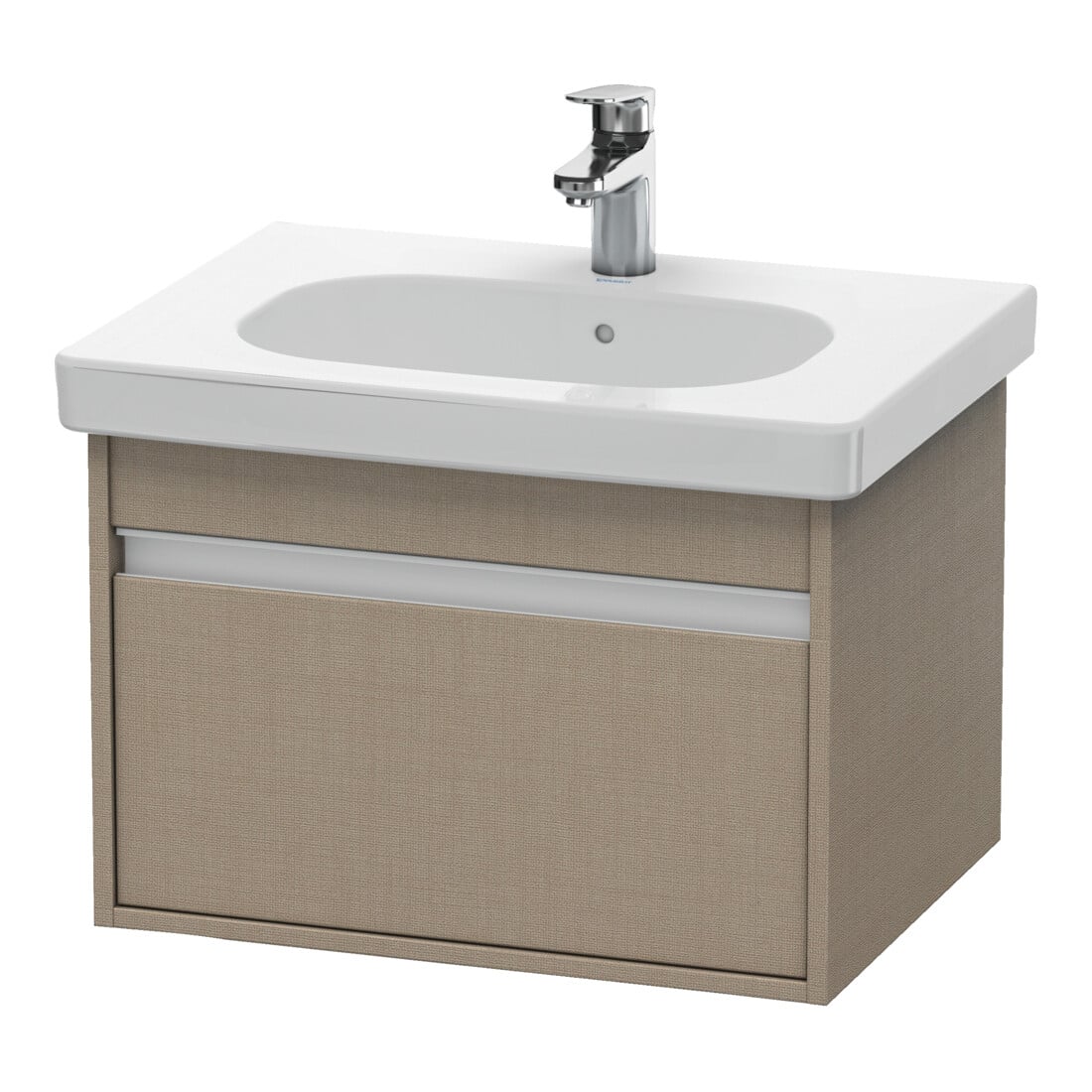 Duravit Waschtischunterschrank Ketho 60x45,5cm, leinen, 1 Auszug, wandhängend