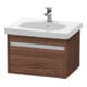 Duravit Waschtischunterschrank Ketho 60x45,5cm, Nussb dkl., 1 Ausz., wandhängend-1