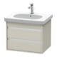 Duravit Waschtischunterschrank Ketho 60x45,5cm, Tau, 2 Schubk., wandhängend-1