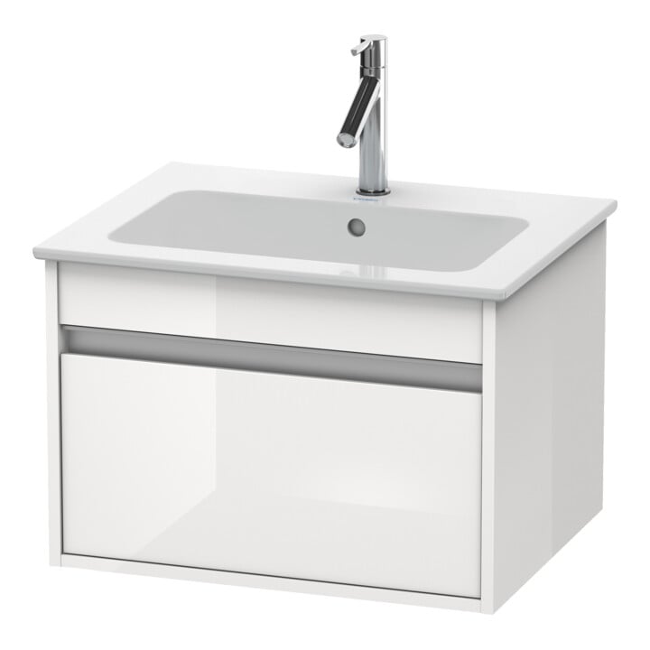 Duravit Waschtischunterschrank Ketho 60x47,5cm, graph ma, 1 Ausz., wandhängend