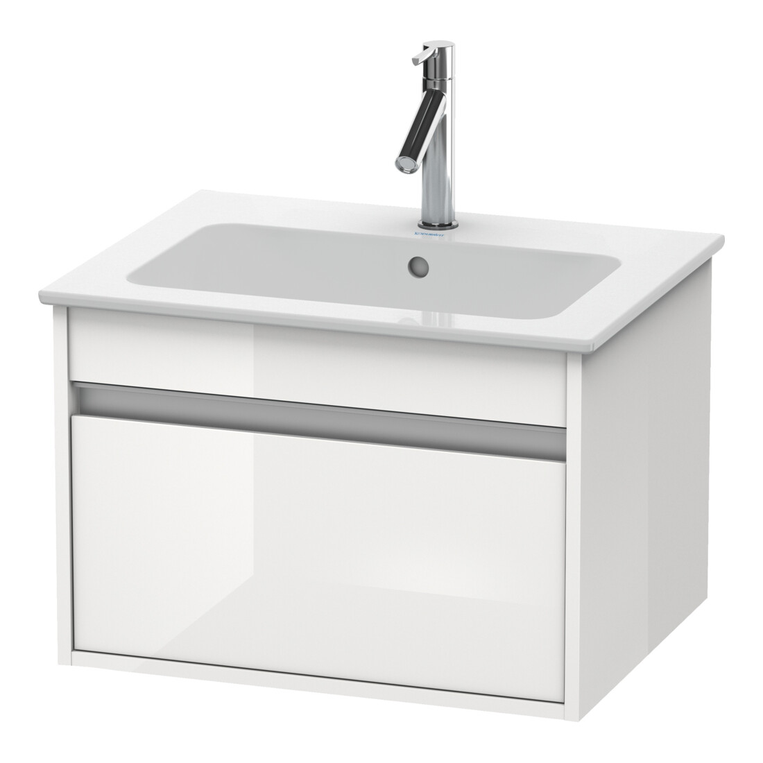 Duravit Waschtischunterschrank Ketho 60x47,5cm, graph ma, 1 Ausz., wandhängend