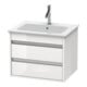 Duravit Waschtischunterschrank Ketho 60x47,5cm, graph ma, 2 Schubk., wandhängend