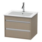 Duravit Waschtischunterschrank Ketho 60x47,5cm, lei, 2 Schubk., wandhängend-1