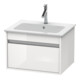 Duravit Waschtischunterschrank Ketho 60x47,5cm, we ma, 1 Auszug, wandhängend-3