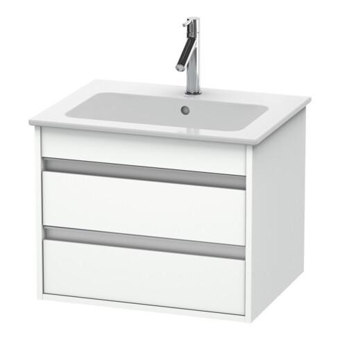 Duravit Waschtischunterschrank Ketho 60x47,5cm, we ma, 2 Schubk., wandhängend