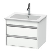 Duravit Waschtischunterschrank Ketho 60x47,5cm, we ma, 2 Schubk., wandhängend