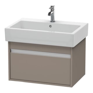 Duravit Waschtischunterschrank Ketho 65x44cm, bas. ma, 1 Auszug, wandhängend
