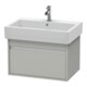 Duravit Waschtischunterschrank Ketho 65x44cm, betongr ma, 1 Ausz., wandhängend-1