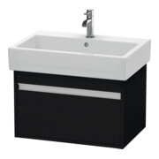Duravit Waschtischunterschrank Ketho 65x44cm, Ei sw, 1 Auszug, wandhängend