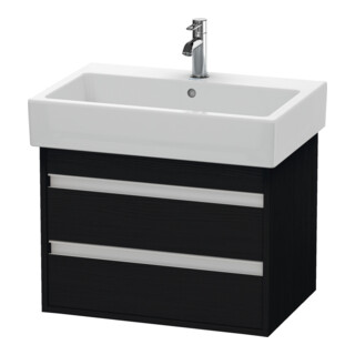 Duravit Waschtischunterschrank Ketho 65x44cm, Ei sw, 2 Schubk., wandhängend