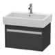 Duravit Waschtischunterschrank Ketho 65x44cm, graph ma, 1 Auszug, wandhängend
