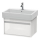Duravit Waschtischunterschrank Ketho 65x44cm, Taupe, 1 Auszug, wandhängend