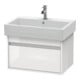 Duravit Waschtischunterschrank Ketho 65x44cm, we hgl, 1 Auszug, wandhängend