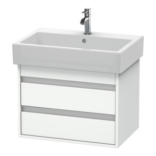 Duravit Waschtischunterschrank Ketho 65x44cm, we ma, 2 Schubk., wandhängend