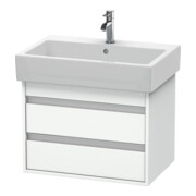 Duravit Waschtischunterschrank Ketho 65x44cm, we ma, 2 Schubk., wandhängend-1