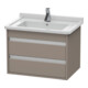 Duravit Waschtischunterschrank Ketho 65x45,5cm, bas. ma, 2 Schubk., wandhängend-1