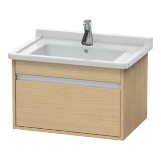 Duravit Waschtischunterschrank Ketho 65x45,5cm, Ei Nat, 1 Auszug, wandhängend