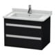 Duravit Waschtischunterschrank Ketho 65x45,5cm, Ei sw, 2 Schubk., wandhängend-1