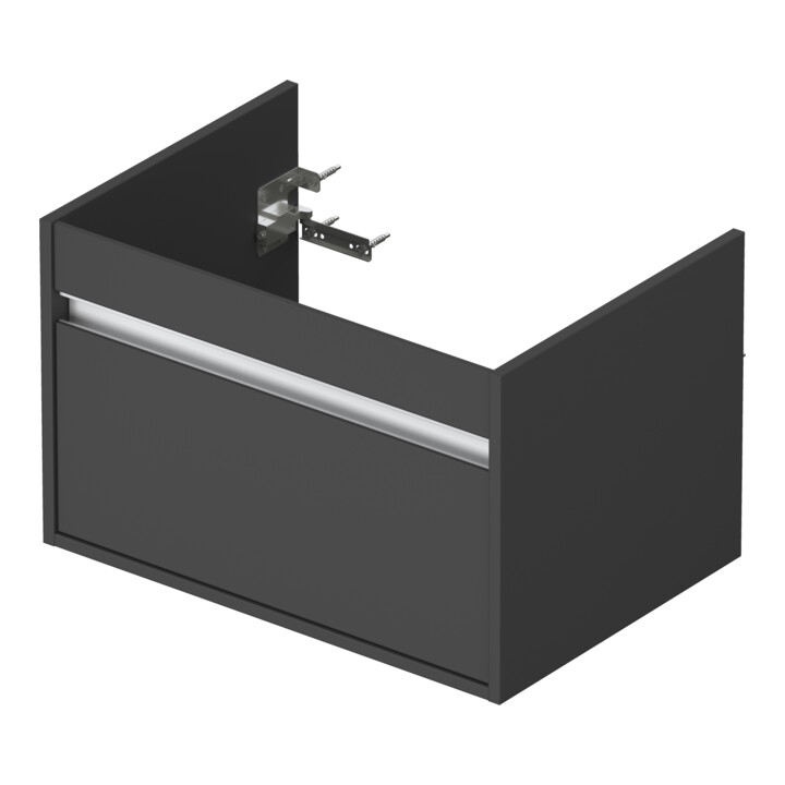 Duravit Waschtischunterschrank Ketho 65x45,5cm, graph ma, 1 Ausz., wandhängend