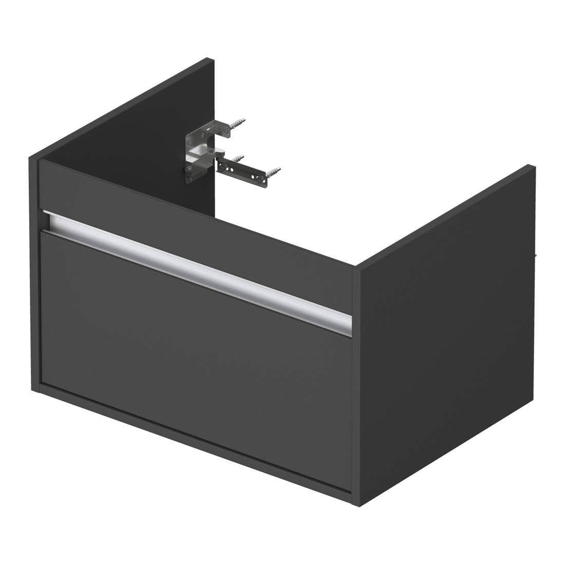 Duravit Waschtischunterschrank Ketho 65x45,5cm, graph ma, 1 Ausz., wandhängend