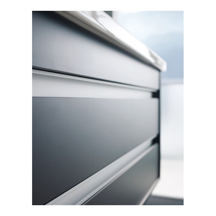 Duravit Waschtischunterschrank Ketho 65x45,5cm, graph ma, 2 Schubk., wandhängend