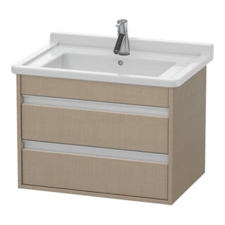 Duravit Waschtischunterschrank Ketho 65x45,5cm, lei, 2 Schubk., wandhängend