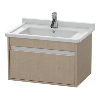 Duravit Waschtischunterschrank Ketho 65x45,5cm, leinen, 1 Auszug, wandhängend
