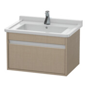 Duravit Waschtischunterschrank Ketho 65x45,5cm, leinen, 1 Auszug, wandhängend