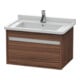 Duravit Waschtischunterschrank Ketho 65x45,5cm, Nussb dkl., 1 Ausz., wandhängend-1