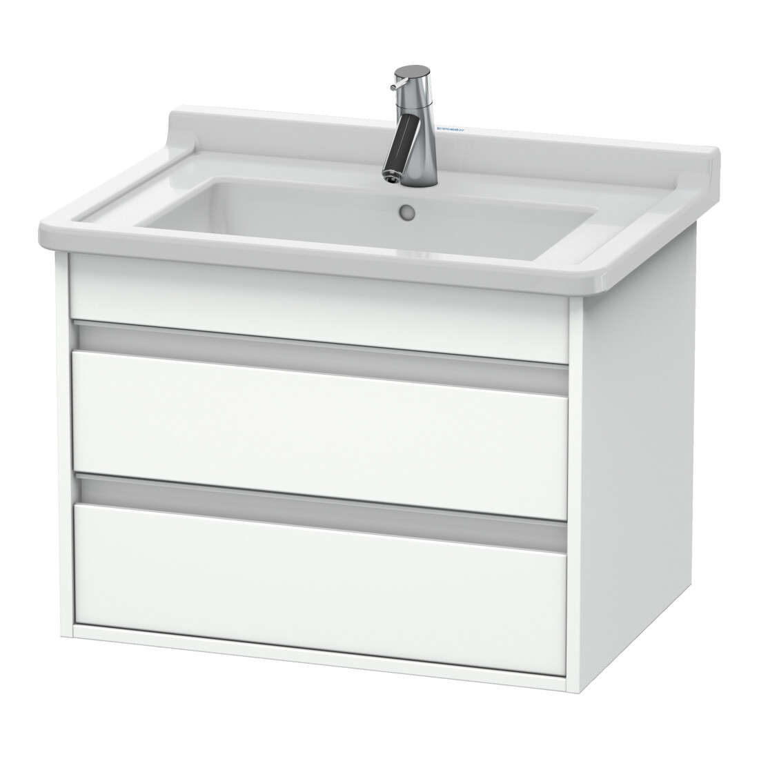 Duravit Waschtischunterschrank Ketho 65x45,5cm, we ma, 2 Schubk., wandhängend