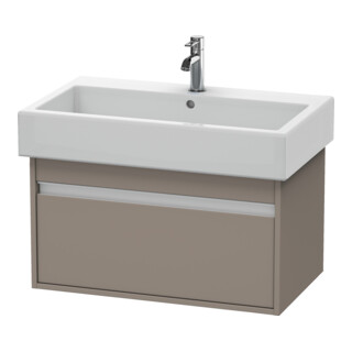 Duravit Waschtischunterschrank Ketho 75x44cm, bas. ma, 1 Auszug, wandhängend