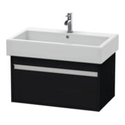 Duravit Waschtischunterschrank Ketho 75x44cm, Ei sw, 1 Auszug, wandhängend