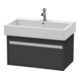 Duravit Waschtischunterschrank Ketho 75x44cm, graph ma, 1 Auszug, wandhängend-1