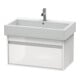 Duravit Waschtischunterschrank Ketho 75x44cm, we hgl, 1 Auszug, wandhängend-1