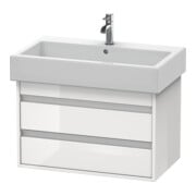 Duravit Waschtischunterschrank Ketho 75x44cm, we hgl, 2 Schubk., wandhängend
