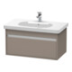 Duravit Waschtischunterschrank Ketho 80x45,5cm, bas. m, 1 Auszug, wandhängend-1