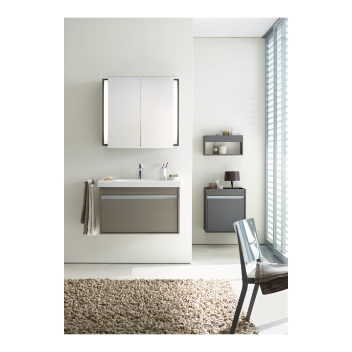 Duravit Waschtischunterschrank Ketho 80x45,5cm, bas. m, 1 Auszug, wandhängend