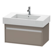 Duravit Waschtischunterschrank Ketho 80x45,5cm, bas. ma, 1 Ausz., wandhängend