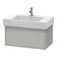 Duravit Waschtischunterschrank Ketho 80x45,5cm, betongr ma, 1 Ausz., wandhängend-1