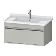Duravit Waschtischunterschrank Ketho 80x45,5cm, betongr ma, 1 Ausz., wandhängend