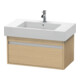 Duravit Waschtischunterschrank Ketho 80x45,5cm, Ei Nat, 1 Auszug, wandhängend-1