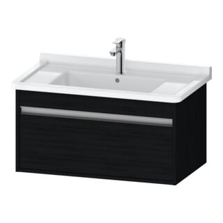 Duravit Waschtischunterschrank Ketho 80x45,5cm, Ei sw, 1 Auszug, wandhängend