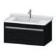 Duravit Waschtischunterschrank Ketho 80x45,5cm, Ei sw, 1 Auszug, wandhängend-1