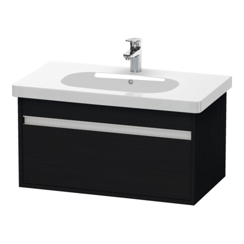 Duravit Waschtischunterschrank Ketho 80x45,5cm, Ei sw, 1 Auszug, wandhängend
