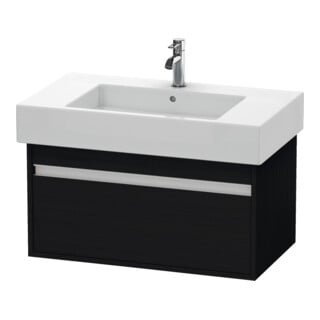 Duravit Waschtischunterschrank Ketho 80x45,5cm, Ei sw, 1 Auszug, wandhängend